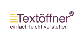 Textöffner - Text Opener - Logo